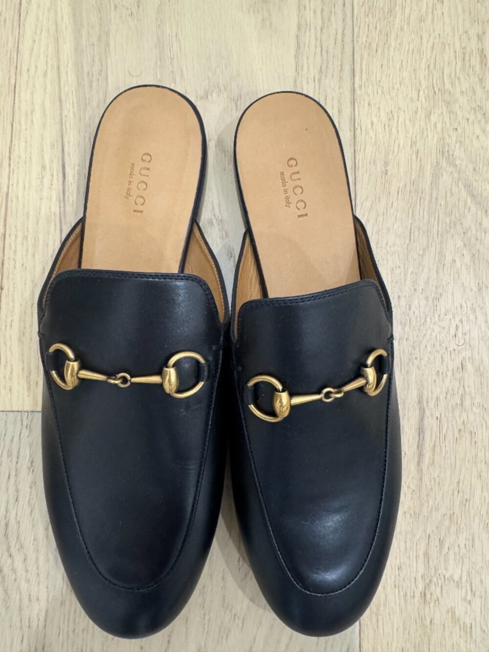 Never Worn Gucci Princetown Horsebit Leather Mule - Picture 2 of 4